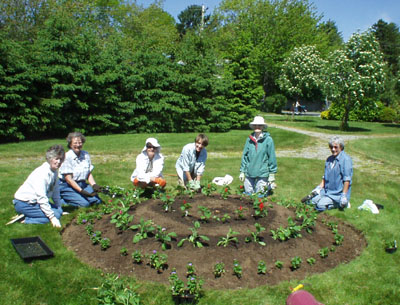 Flower beds