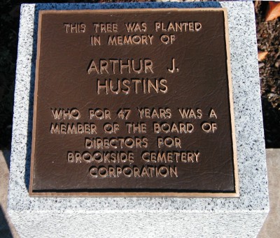 Hustins plaque